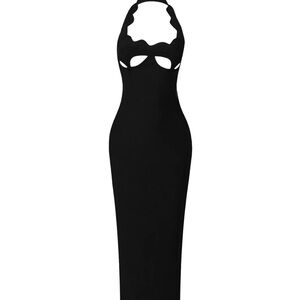 Elegant Black Evening Dress